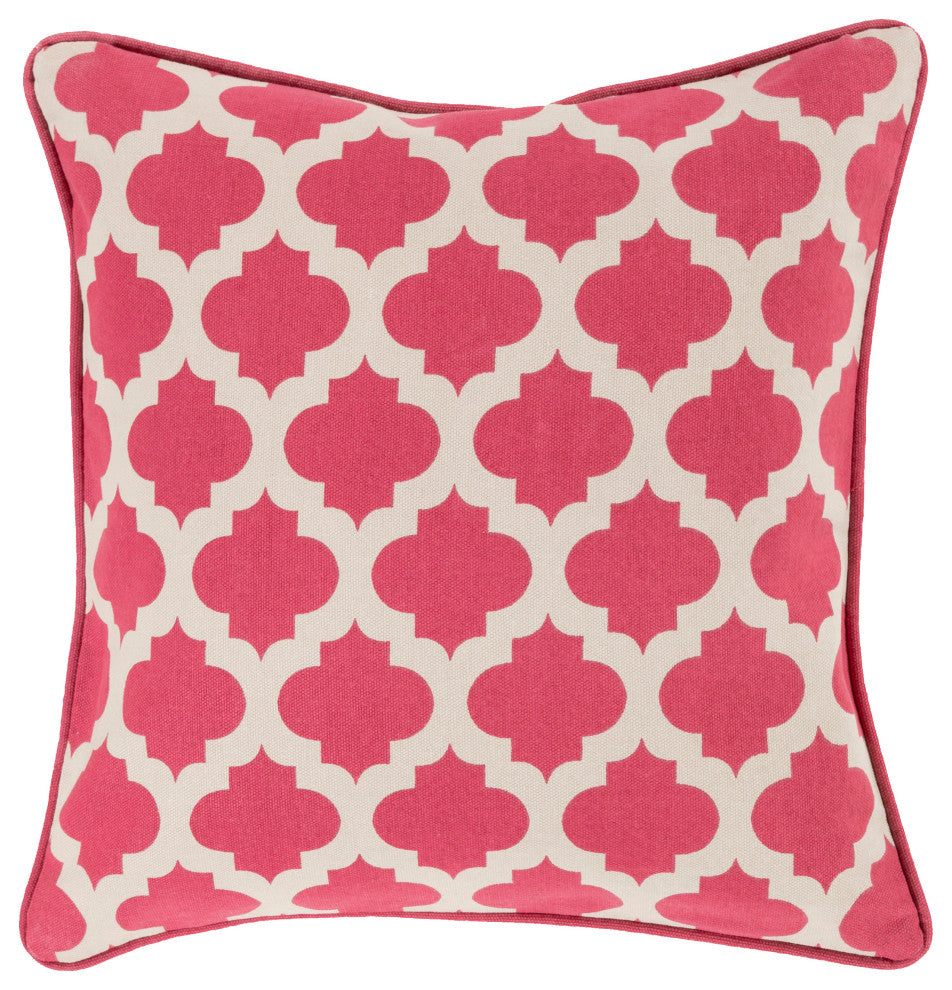 Surya Morrocan Printed Lattice MPL-006 20" x 20" Pillow Kit
