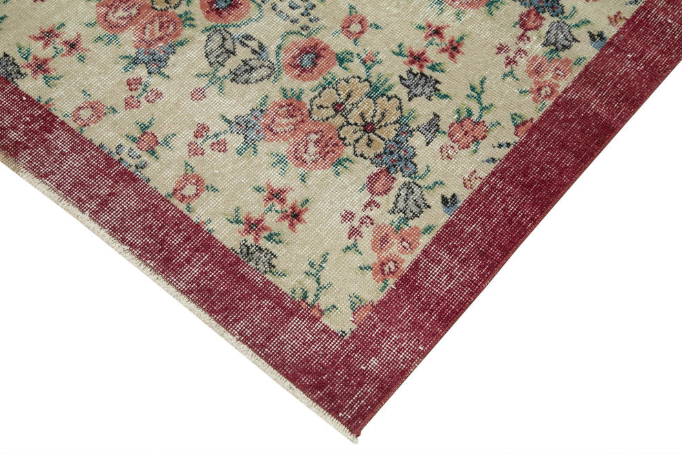 Rug N Carpet - Handmade Oriental 3' 3" x 6' 7" Antique Small Area Rug