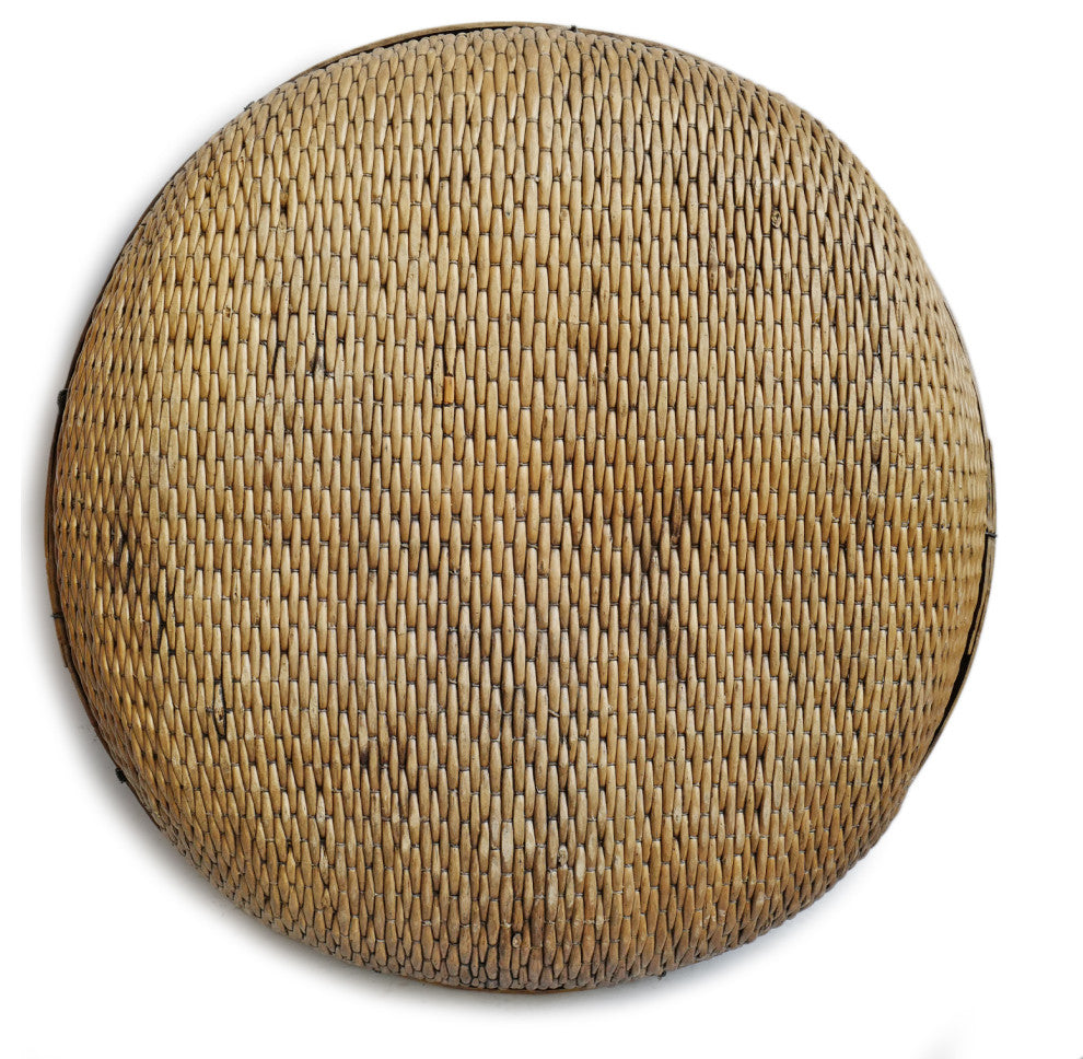 Consigned Jumbo Bamboo Grain Basket