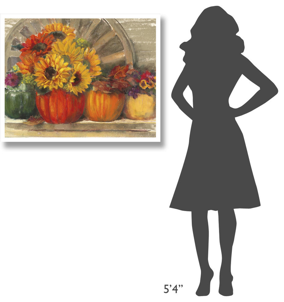 "Autumn Still Life" Digital Paper Print by Carol Rowen, 37"x30"