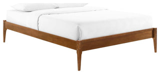 June King Wood Platform Bed Frame MOD-6247-WAL