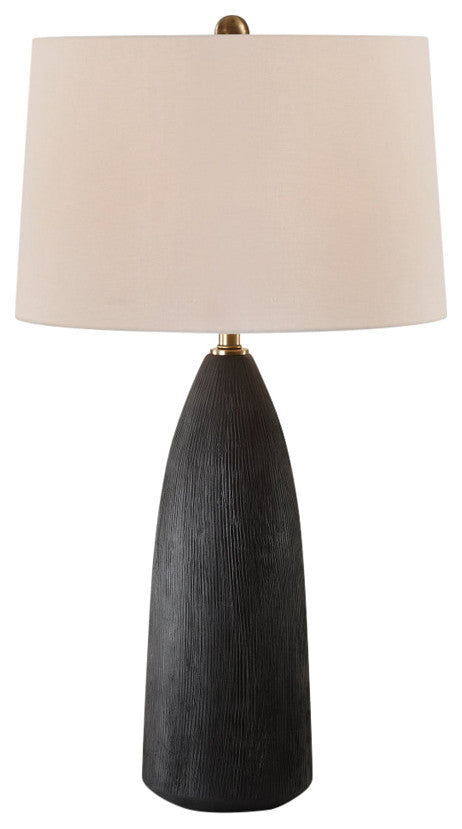 Uttermost Jett Black Table Lamp