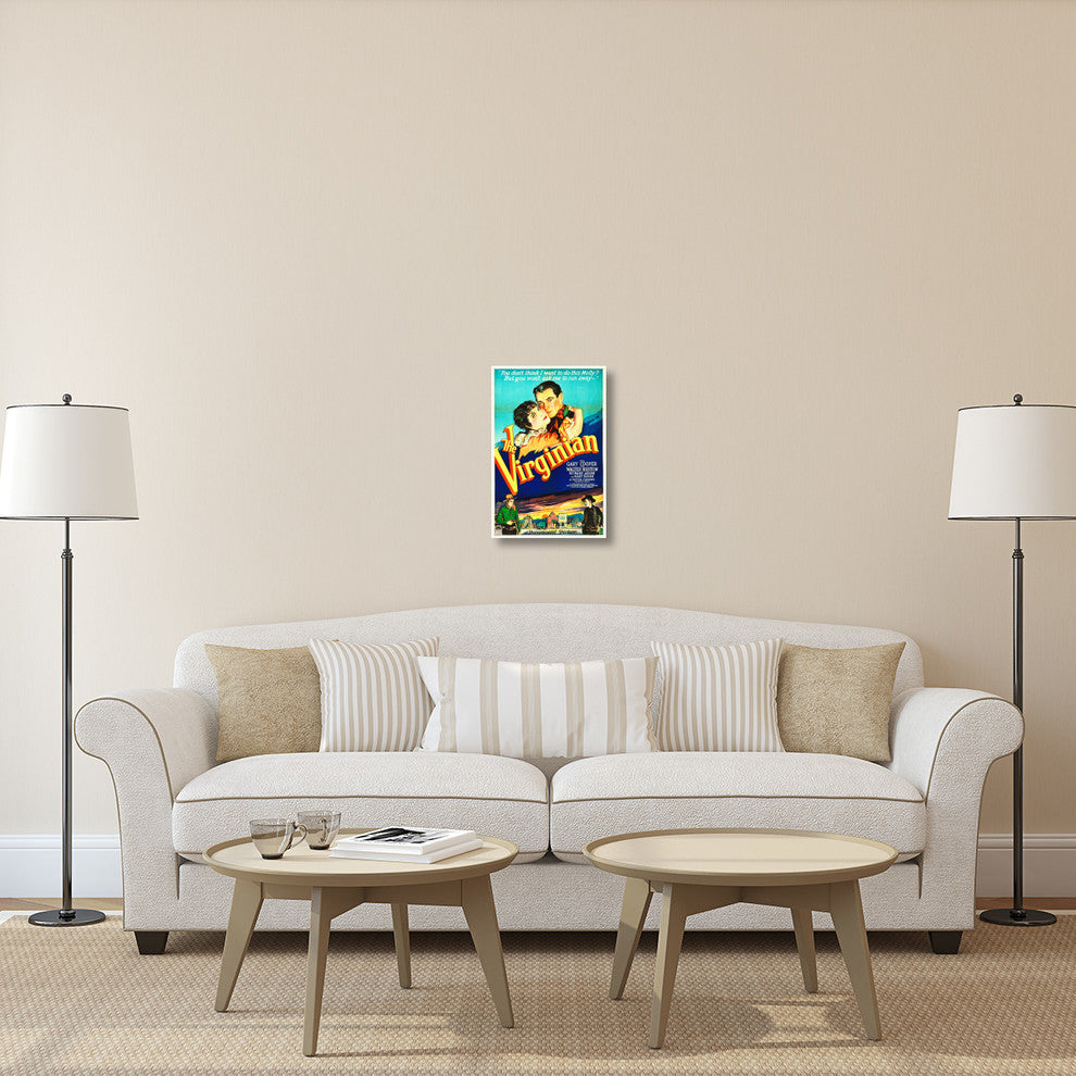 "The Virginian" Stretched Canvas Giclee by Hollywood Photo Archive, 16"x24"