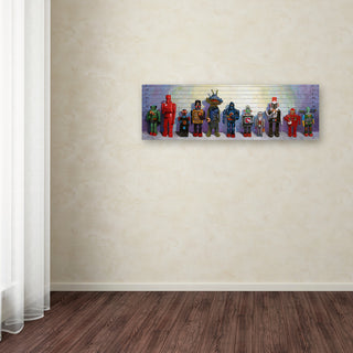 'Line-Up' Canvas Art by Eric Joyner