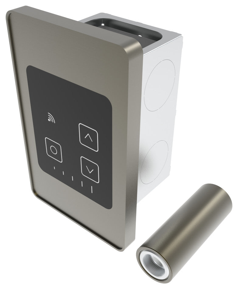 Amba Remote Touch Digital Heat Controller, Brushed Bronze