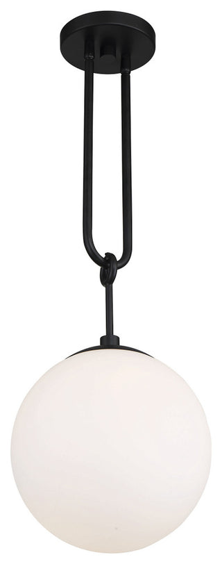 Becker 1-Light Matte Black Pendant