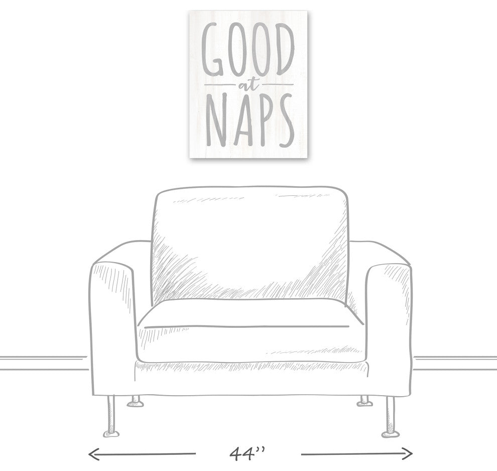 Good At Naps 16x20 Canvas Wall Art