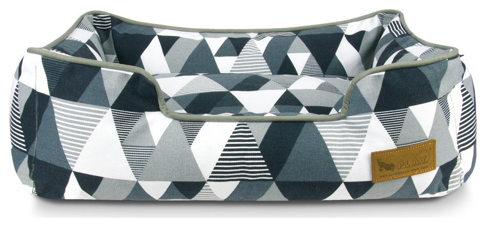 Lounge Bed, Mosaic, Tuxedo, Medium