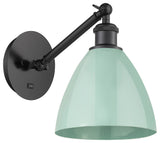 Innovations 317-1W-BK-MBD-75-SF 1-Light Sconce, Matte Black