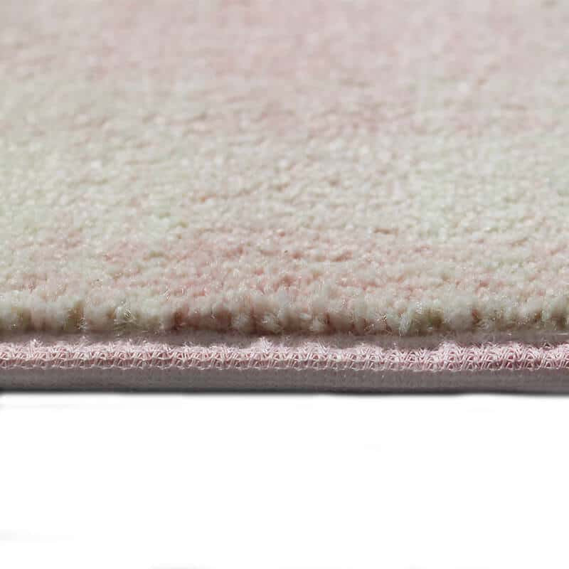 Pastel Colors 3/8 Thick Indoor Area Rug Carpet, Lemon, 7x7