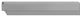 Veadek Geo Series Hanging Planter, Grey, 32", 1 Pack