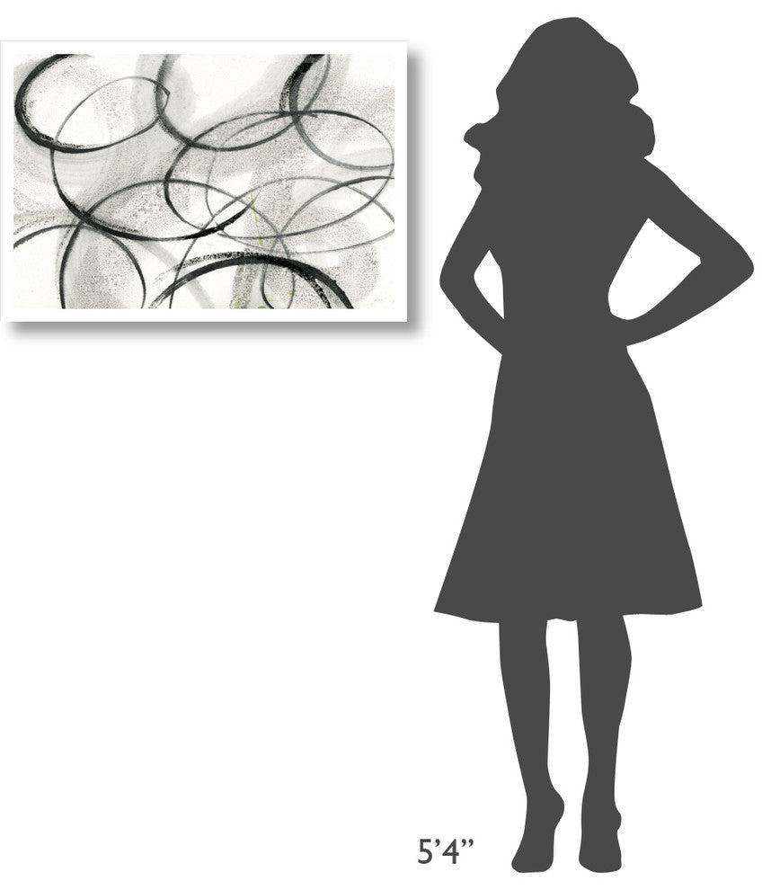"Imprints" Digital Paper Print by Sue Schlabach, 32"x22"
