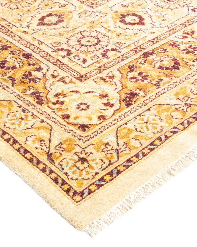Jabalpur, One-of-a-Kind Hand-Knotted Area Rug Ivory, 9'2"x12'1"