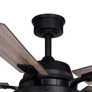 Elburn 52" Ceiling Fan Black
