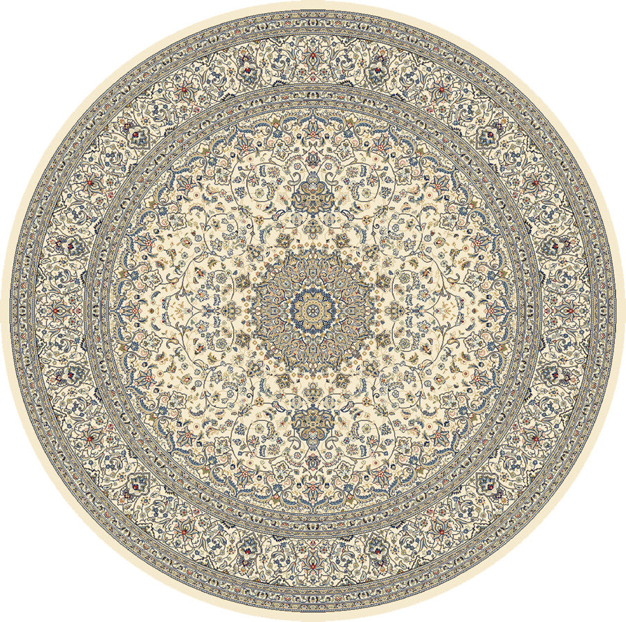 Ancient Garden Rug, 5'3" Round