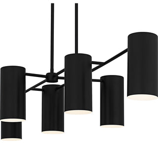 Quoizel FLD650 Foreland 6 Light 50"W Linear Chandelier - Brushed Gold