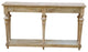 Arin 60" Traditional Turned Leg Console Table, Mango Hardwood