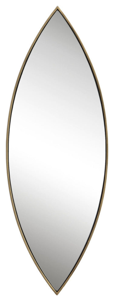 Uttermost Ellipse Gold Mirror