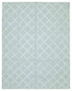 Rug N Carpet - Handmade Modern Design 8' 1'' x 10' 0'' Wool Unique Kilim Rug