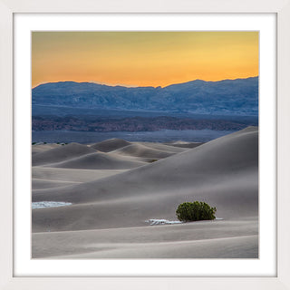 "Rolling Sand Hills Square" Framed Art Print