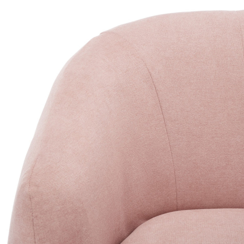 Safavieh Ezro Upholstered Accent Chair, Blush