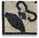 Marble Mosaic Border Decorative Tile Royal Nero 4x4 Polished Tumbled, 1 piece