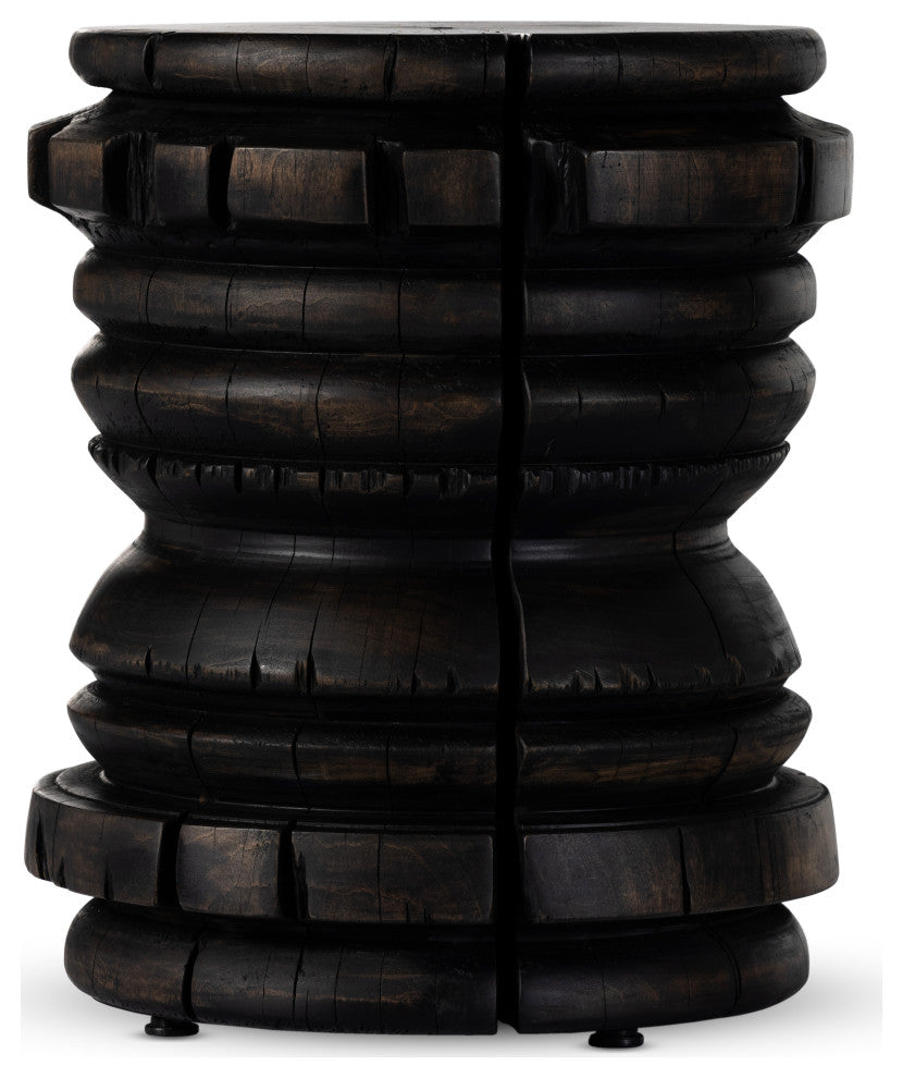 Judah End Table-Rubbed Black