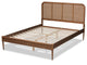 Magen Mid-Century Queen, Ash Walnut