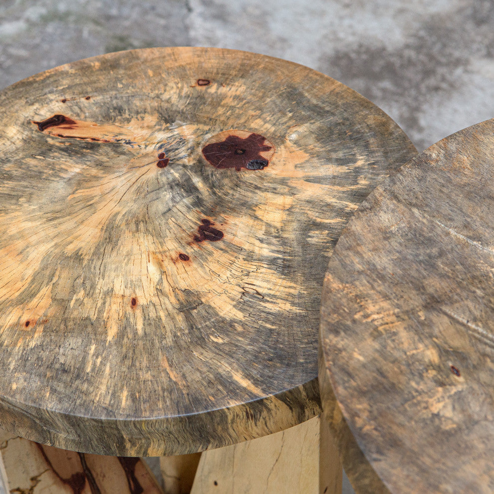 Nadette Natural Nesting Tables, Natural