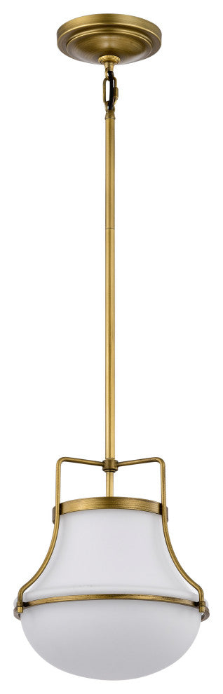 Valdora 1 Light Pendant, 10"