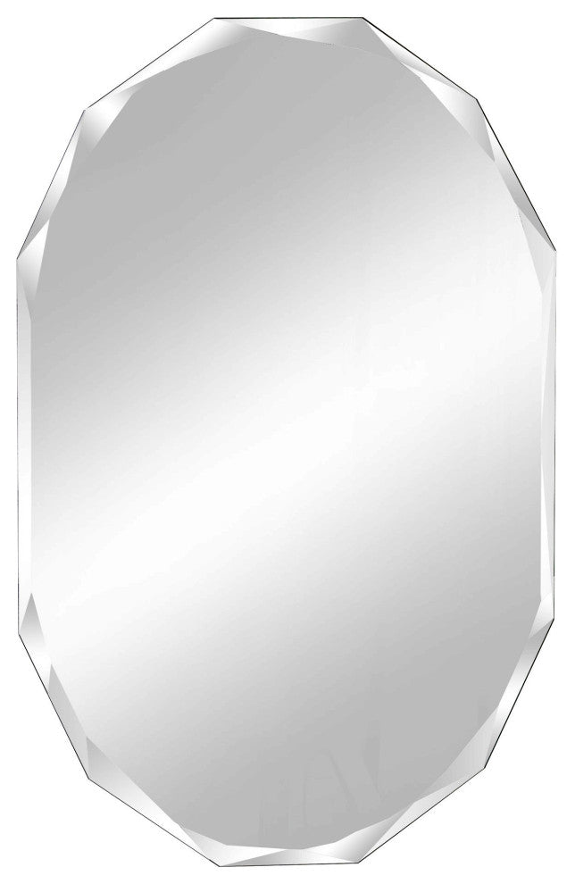 Diamond Bathroom Mirror, 23.6" X 31.5"