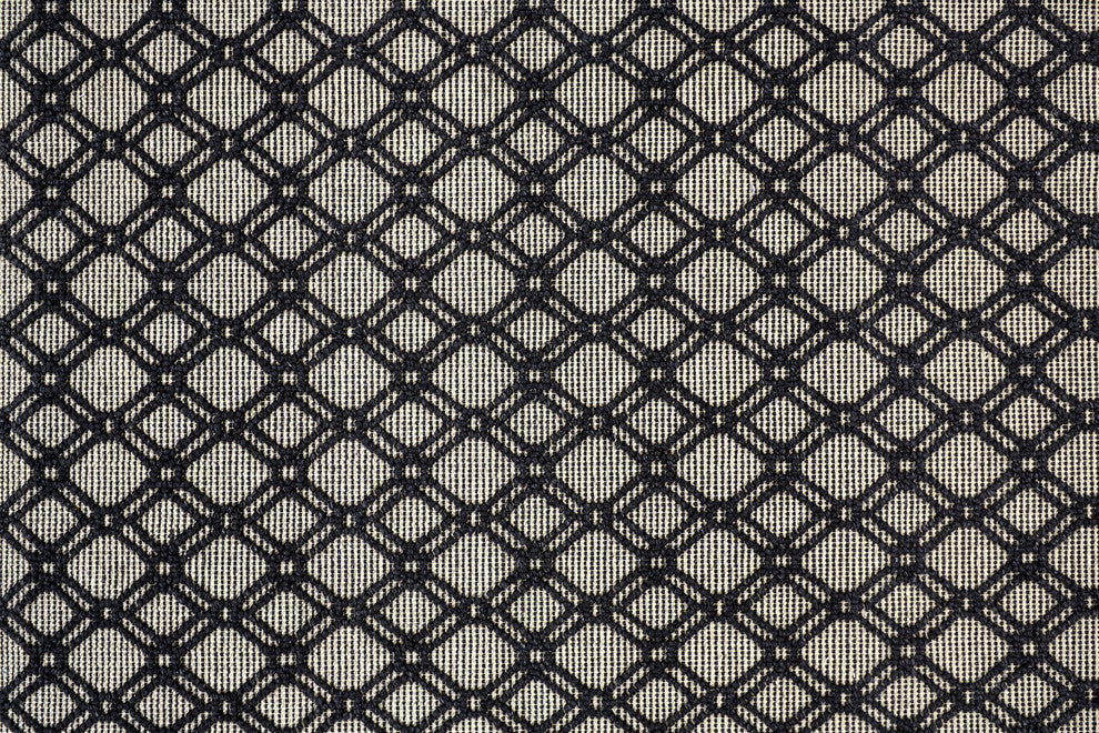 Weave & Wander Lavinda Black/Ivory 7'9"x9'9" Rug