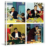 "Night Raid" Painting Print on Canvas by Richard Sargent