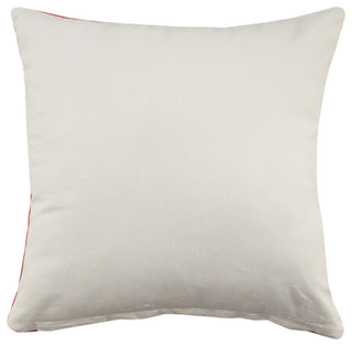 Casual Floral Mandala Medallion Throw Pillow with Tufted Border