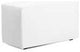 Universal Bench With Slipcover, Avanti White