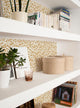 Animal Print Leopard Peel and Stick Vinyl Wallpaper, Gold, 24"w X 108"h