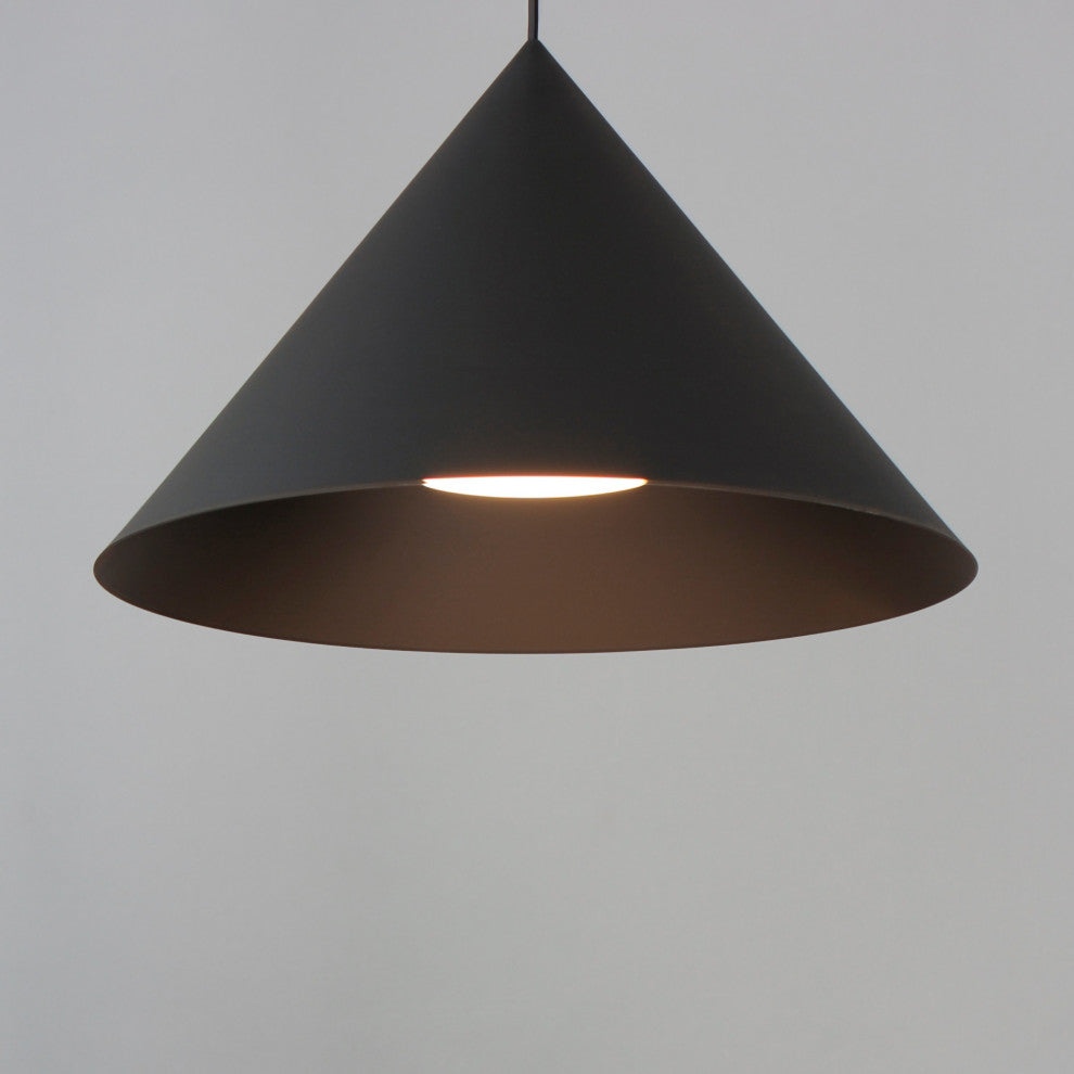 ET2 E34502 Pitch 22"W LED Pendant - Black