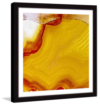 "Lemon Agate" Framed Art Print