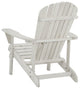 Earth Collection Adirondack Chair With phone and cup holder, White, Two Adironda