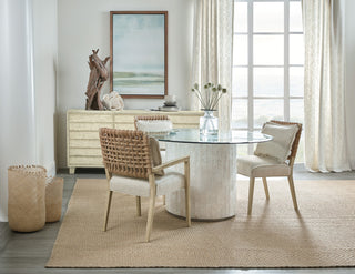 Surfrider Woven Back Side Chair