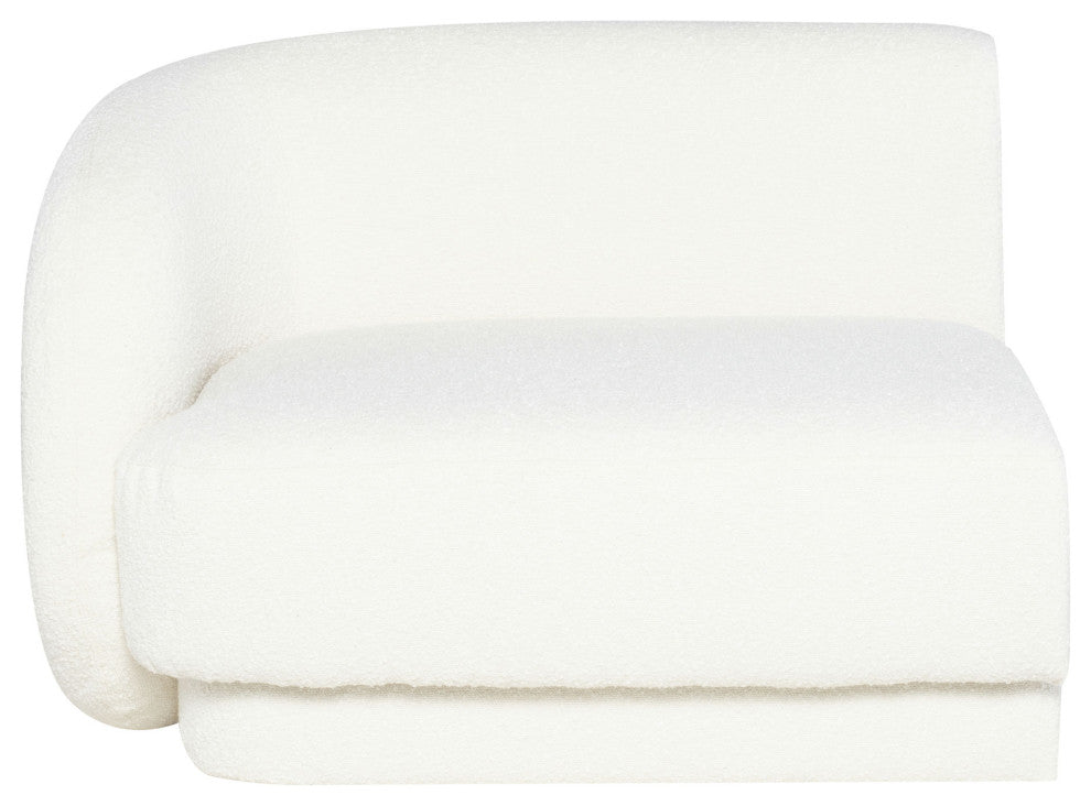 Seraphina Buttermilk Boucle Fabric Modular Sofa, HGSN388