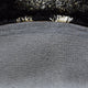 Hand Tufted Shag Polyester Area Rug Geometric Black Beige, 8'x8' Round