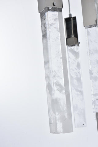 Home Living 42" Chandelier, Chrome