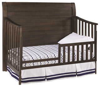 Taylor 57"W Wood Crib, River Rock