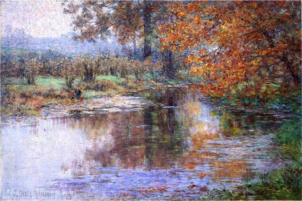 John Ottis Adams The Glimmerglass of the Mississinewa Wall Decal