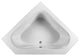 Drop, Whirlpool Bath Biscuit 59.25x59.25x21.25