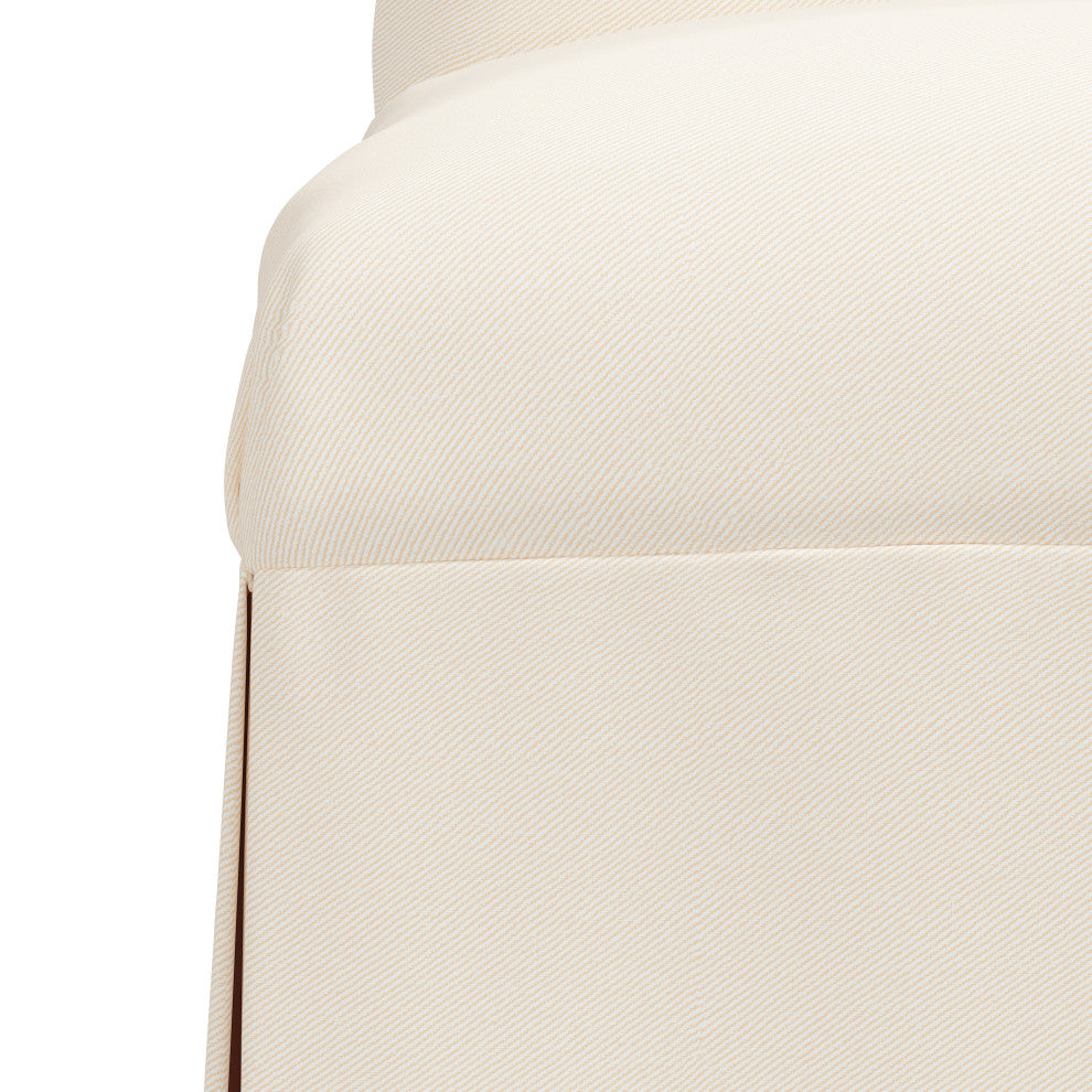 Rachel Ashwell Slipcover Dining Chair, Twill, Twill Natural