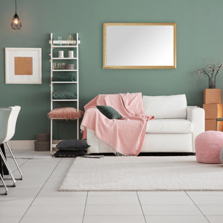 Crenshaw Framed Wall Mirror, Gold, 36" X 48"