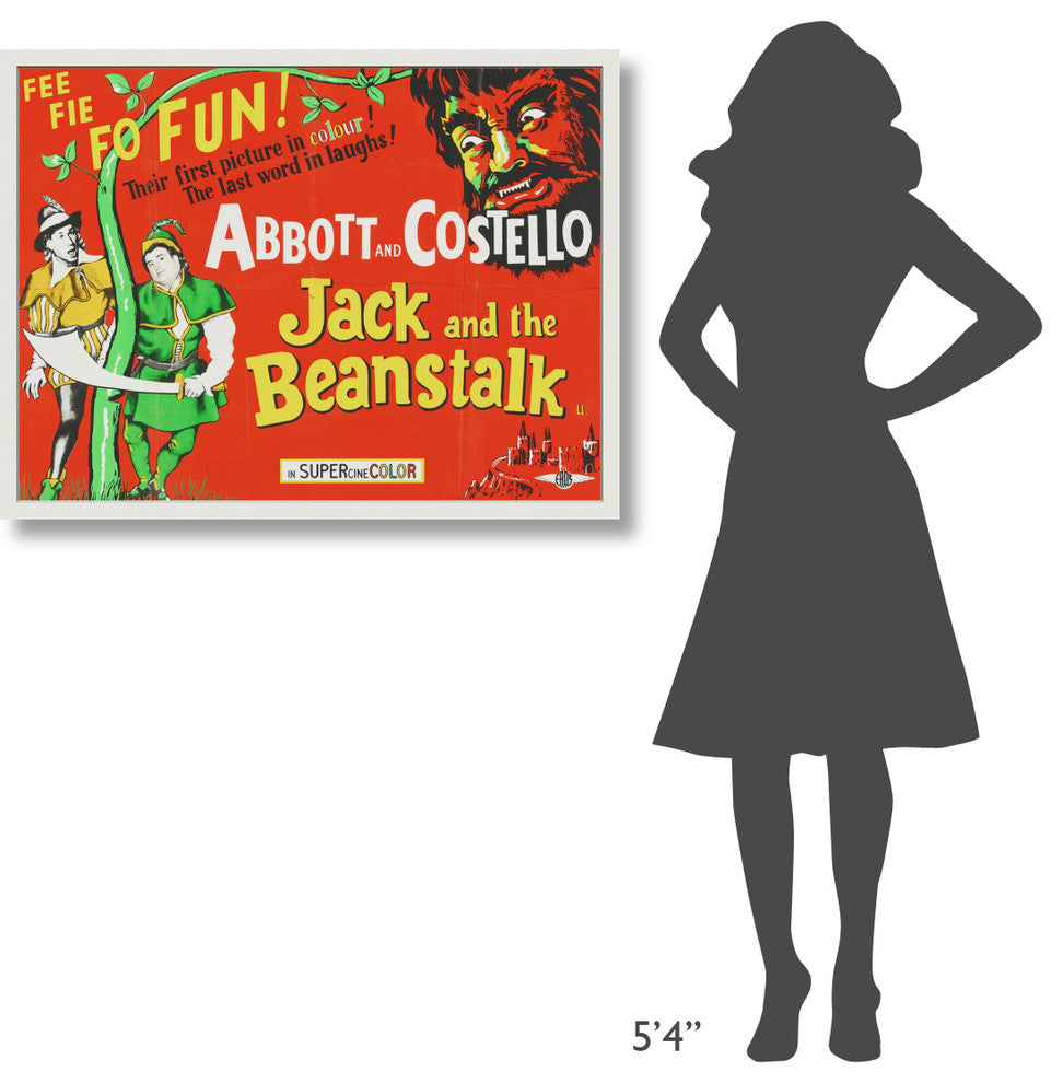 Abbott and Costello, Jack And The Beanstalk, 01, 40x30