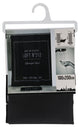 Bathroom Accessories Bath Time Collection, Black, Shower Curtain